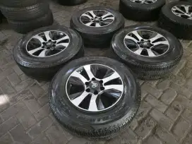 Velg Ban90% Ori Hilux R17 Fortuner Everest Ranger Blazer Pajero Strada