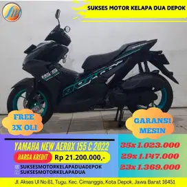 YAMAHA NEW AEROX 155 C 2022 CASH/KREDIT DP MURAH SYARAT MUDAH