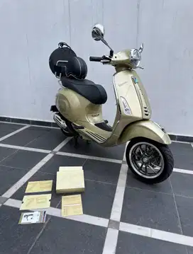 Vespa Primavera 75 Anniversary (km 1rb perak) justin bieber,anniv