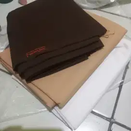 Kain bahan baju seragam sekolah pramuka