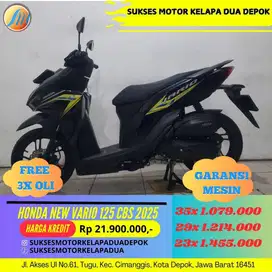 HONDA NEW VARIO 125 CBS 2025 CASH/KREDIT PROSES CEPAT SYARAT KTP/KK