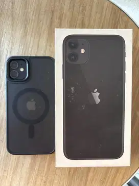 Jual Iphone 11 64gb lengkap box charger nego