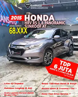 ‼️TDP 6 JT‼️ Honda HRV RS 1.8 prestige Cvt AT 2015 Mulus