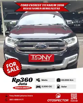Ford Everest Titanium Diesel AT 2016 Hitam