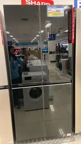 SHARP SBS 4pintu black