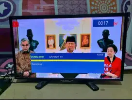 Tv LED   sharp 24 inchi dan stb
