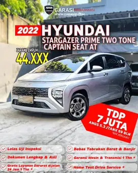 ‼️TDP 7 JT‼️ Hyundai Stargazer Prime AT tahun 2022 Terjangkau ‼️
