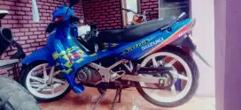 Satria lumba 2003 kennyrobert cakrm  depan blkng  tt boleh siap gas