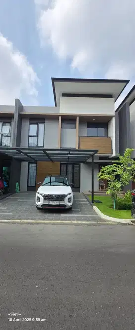 Jual Rumah Modern Full Furnish di Cluster Mulberry Summarecon