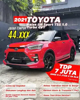 ‼️TDP 7 JT ‼️ Toyota Raize GR TSS AT 2021 two tone .KM low ❗