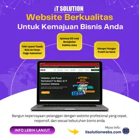 Buat Website Bisnis Terpercaya dalam 5–7 Hari