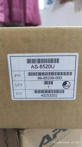 BARCODE SCANNER WIRELESS 1D ARGOX AS-8520 - AS8520 USB WITH CRADLE