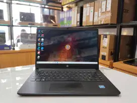 MURAH! HP 14 DQ0001DX CELERON N4020/RAM 4GB/SSD EMMC 128GB/SIAP PAKAI