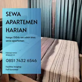 Disewakan apartemen harian Bassura City Jaktim termurah