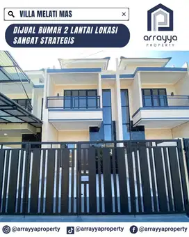 RUMAH BARU!! RUMAH 2 LANTAI LOKASI SRATEGIS VILLA MELATI MAS. EN672