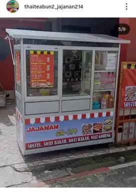 Dijual gerobak alumunium