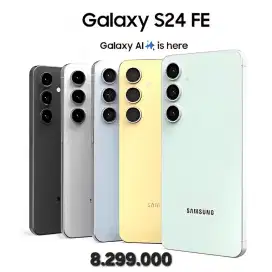 Samsung S24 FE 8/256GB, garansi resmi 1 tahun