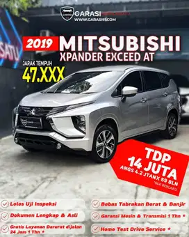 ‼️TDP 14 JT‼️ Mitsubishi Xpander exceed AT 2019  ❗ kilometer low ❗