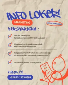 MARKETING UNDANGAN & SOUVENIR