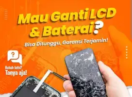 Menerima jasa ganti lcd