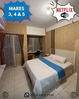 Apartemen Mares 3, 4 & 5, Sewa Mingguan