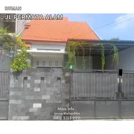 Rumah Gedangan Siap Huni di Jl Permata Alam Sidoarjo