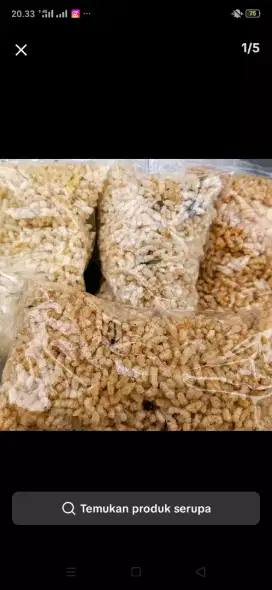 Cengkring ( cemilan garing bikin ketagihan)