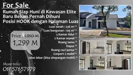 Dijual Cepat BU Rumah Luas 236 m² Posisi HOOK BSB Village Mijen