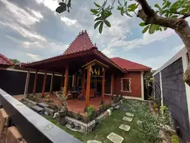 JOGLO MEWAH PREMIUM DI UTARA RINGROAD JOGJA, PRIVATE POOL!