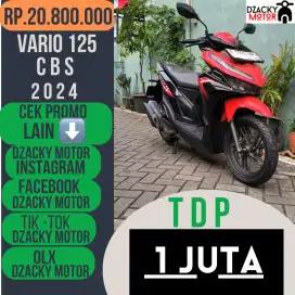 VARIO 125 CBS 2024 SECOND BERKUALITAS DP PROMO