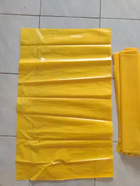 Kantong PE sampah medis warna kuning ukuran 60x100 pontianak