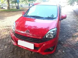 Like New TDP 6JT Daihatsu Ayla 1.0 X Bensin-MT 2022 Merah