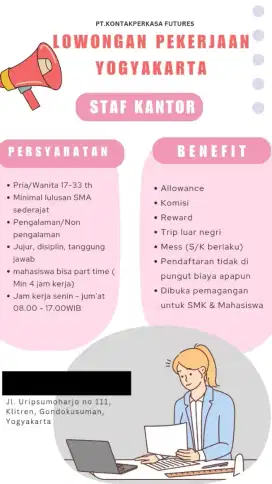 Lowongan part time full time