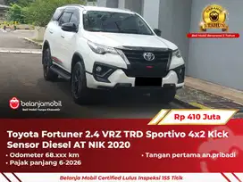 [ GARANSI 5TH ] Toyota Fortuner 2.4 VRZ TRD 4x2 Diesel AT 2020/2021
