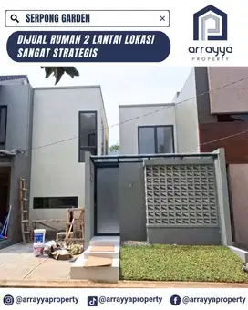 RUMAH BARU DENGAN KONSEP DESAIN VILLA DI SERPONG GARDEN. GL116