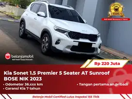 [ GARANSI 5TH ] Kia Sonet 1.5 Premier 5 Seater Sunroof BOSE 2023/2024