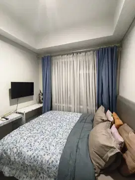 Sewa Apartemen Puri Mansion 1BR View Pool Furnished, Jakarta Barat