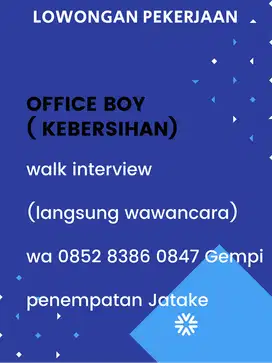 lowongan kerja Helper Mesin