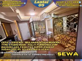 Cepat Tersewa! Studio HOOK Furnished Diatas Mall Free IPL Bassura City