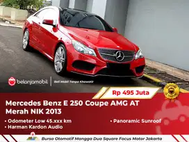 [ LOW KM ] Mercedes Benz Mercy E250 E 250 Coupe AMG AT Merah 2013/2014