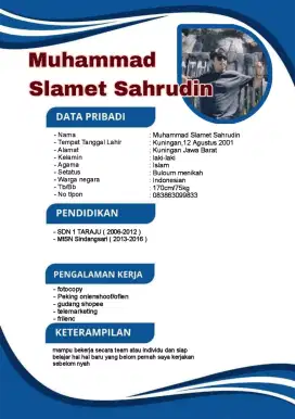 Pengen kerja yg pasti dapet gajih bulanan langsung