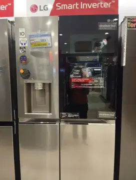 SEGAMPANG ITU CICILAN KULKAS LG REFRIGERATOR SBS 674L STAINLESS