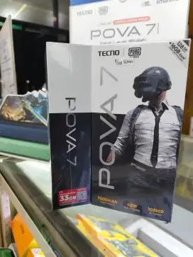 Tecno Pova 7 8GB+8GB/128GB ,Baru,Segel Box,Garansi Resmi,Original