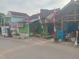 Jual rumah permanen pingir jalan udah ada warungan