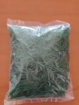 Karet hijau lingkaran besar kualitas premium (pontianak)