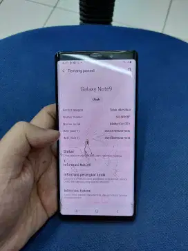 Samsung note 9 second kondisi apa adanya