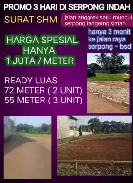 Kavling murah akses mobil
