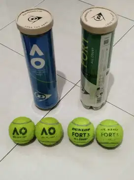 Bola tennis bekas, sekali pakai 3 sd 4 set