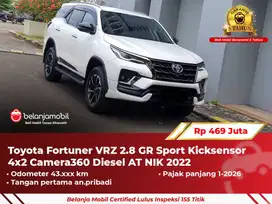 [ GARANSI 5TH ] Toyota Fortuner VRZ 2.8 GR Sport 2022/2023
