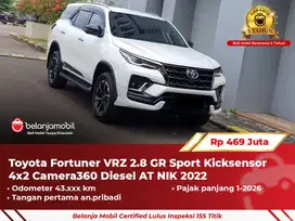 [ GARANSI 5TH ] Toyota Fortuner VRZ 2.8 GR Sport 2022/2023